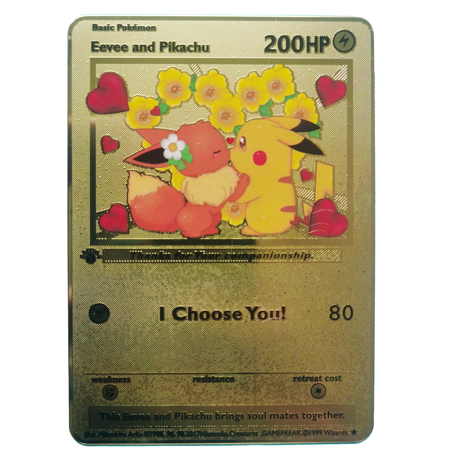 Nouvelle Carte Pokémon Or en métal | Collection Gardiens du Temple d’Or
