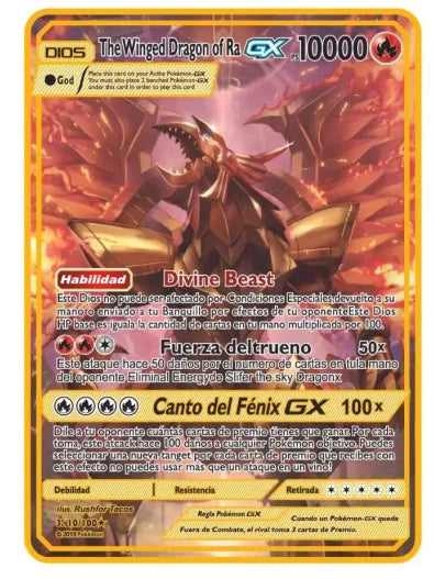 Carte Pokémon Or en métal Vmax Gx | Collection Elite Métallique Alpha, Collection Super PokéQuest : Royaume Fusion