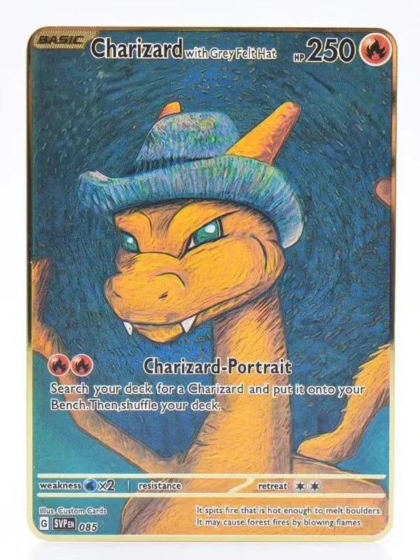 Nouvelle Carte Pokémon Or en métal | Collection Gardiens du Temple d’Or