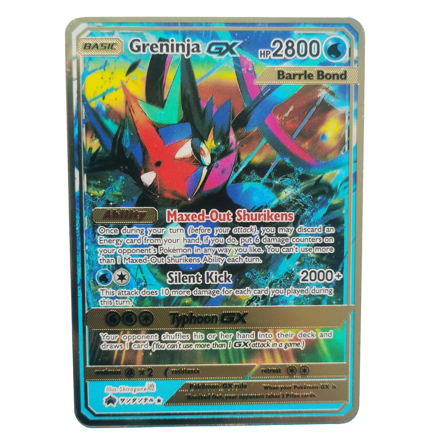 Nouvelle Carte Pokémon Or en métal | Collection Gardiens du Temple d’Or