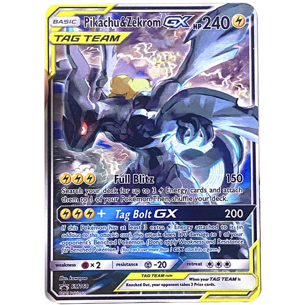 Carte Pokémon Or en métal Vmax Gx | Collection Elite Métallique Alpha, Collection Super PokéQuest : Royaume Fusion