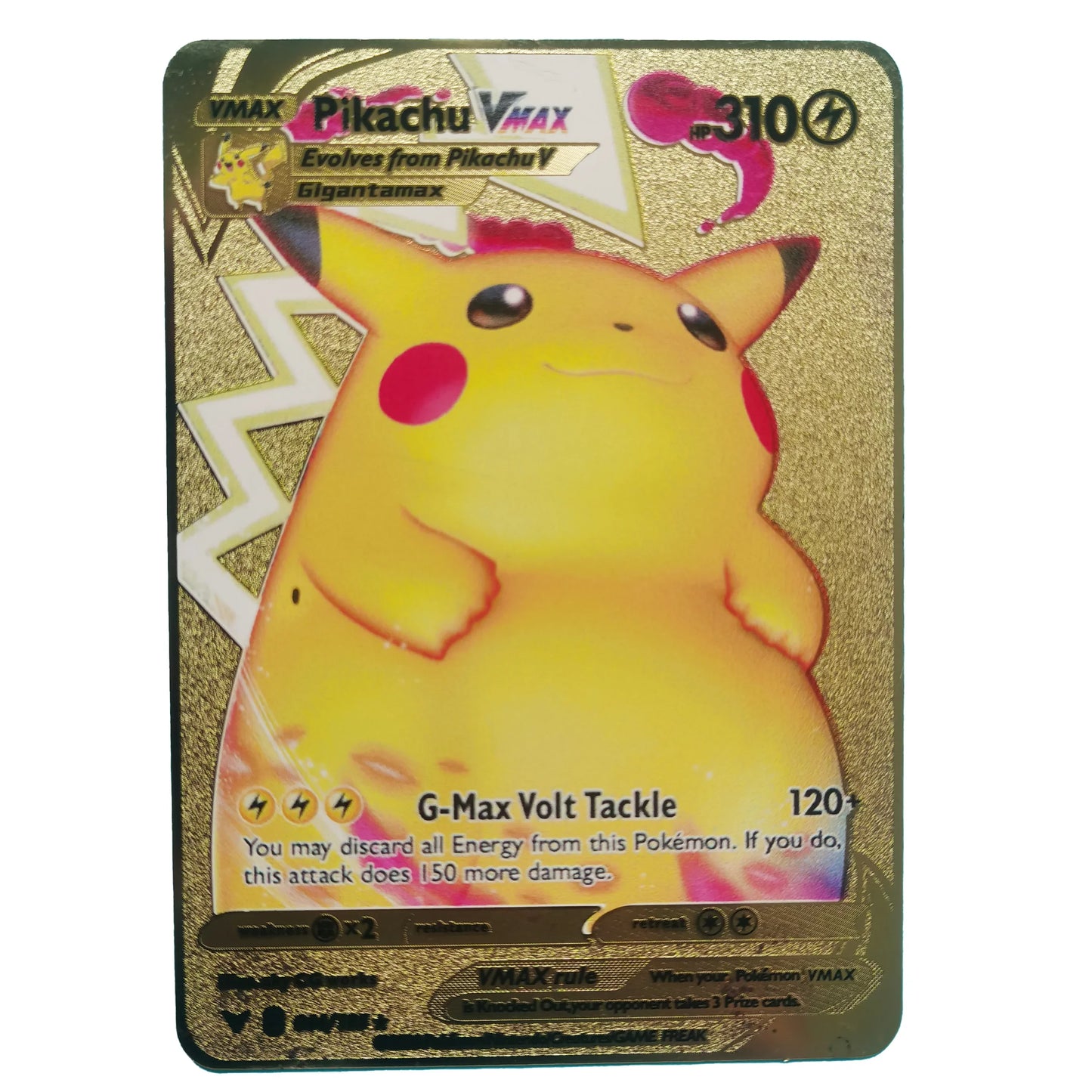 Nouvelle Carte Pokémon Or en métal | Collection Gardiens du Temple d’Or