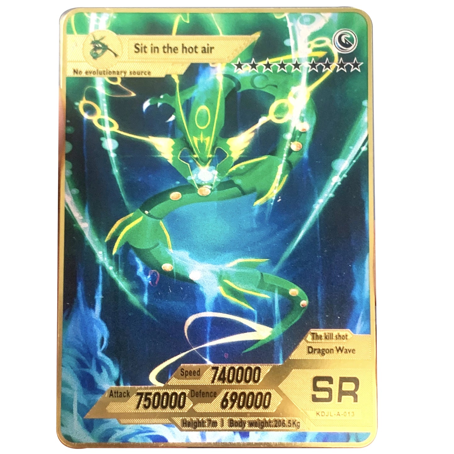 Carte Pokémon Or en métal Vmax Gx | Collection Elite Métallique Alpha, Collection Super PokéQuest : Royaume Fusion