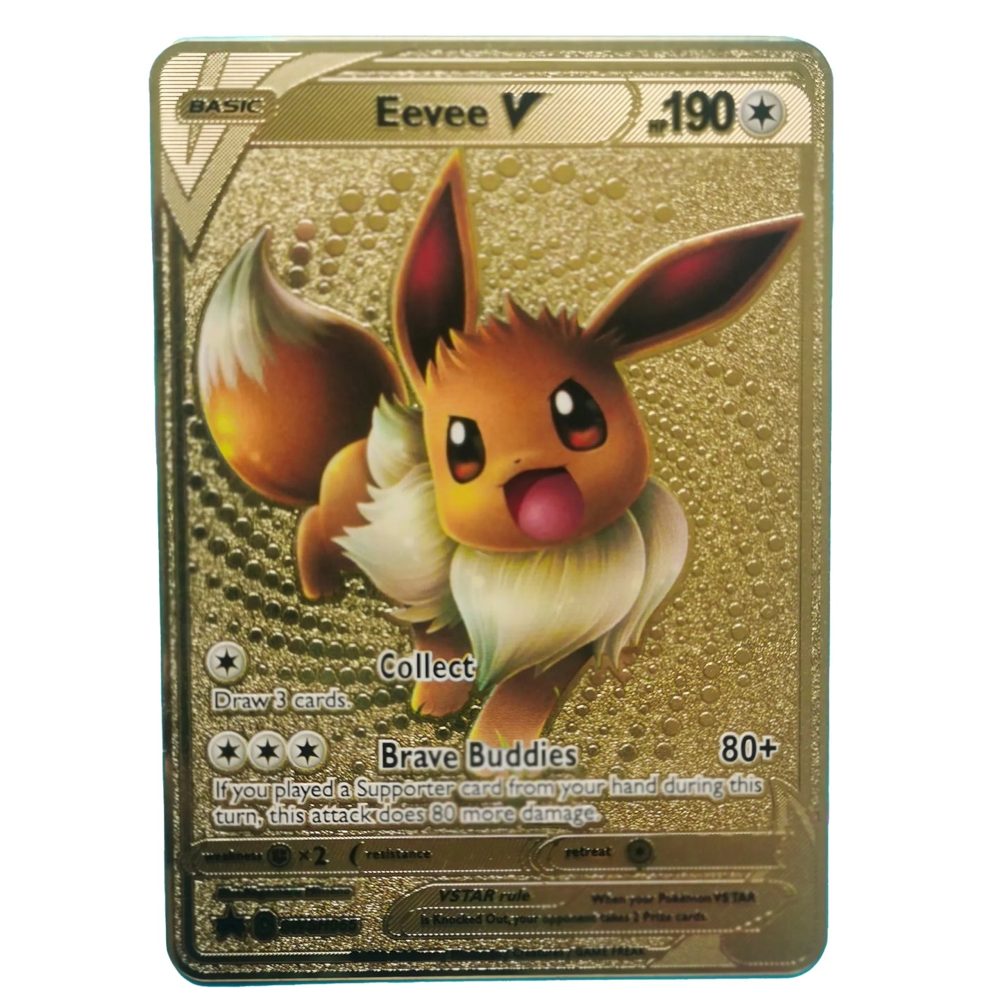 Nouvelle Carte Pokémon Or en métal | Collection Gardiens du Temple d’Or