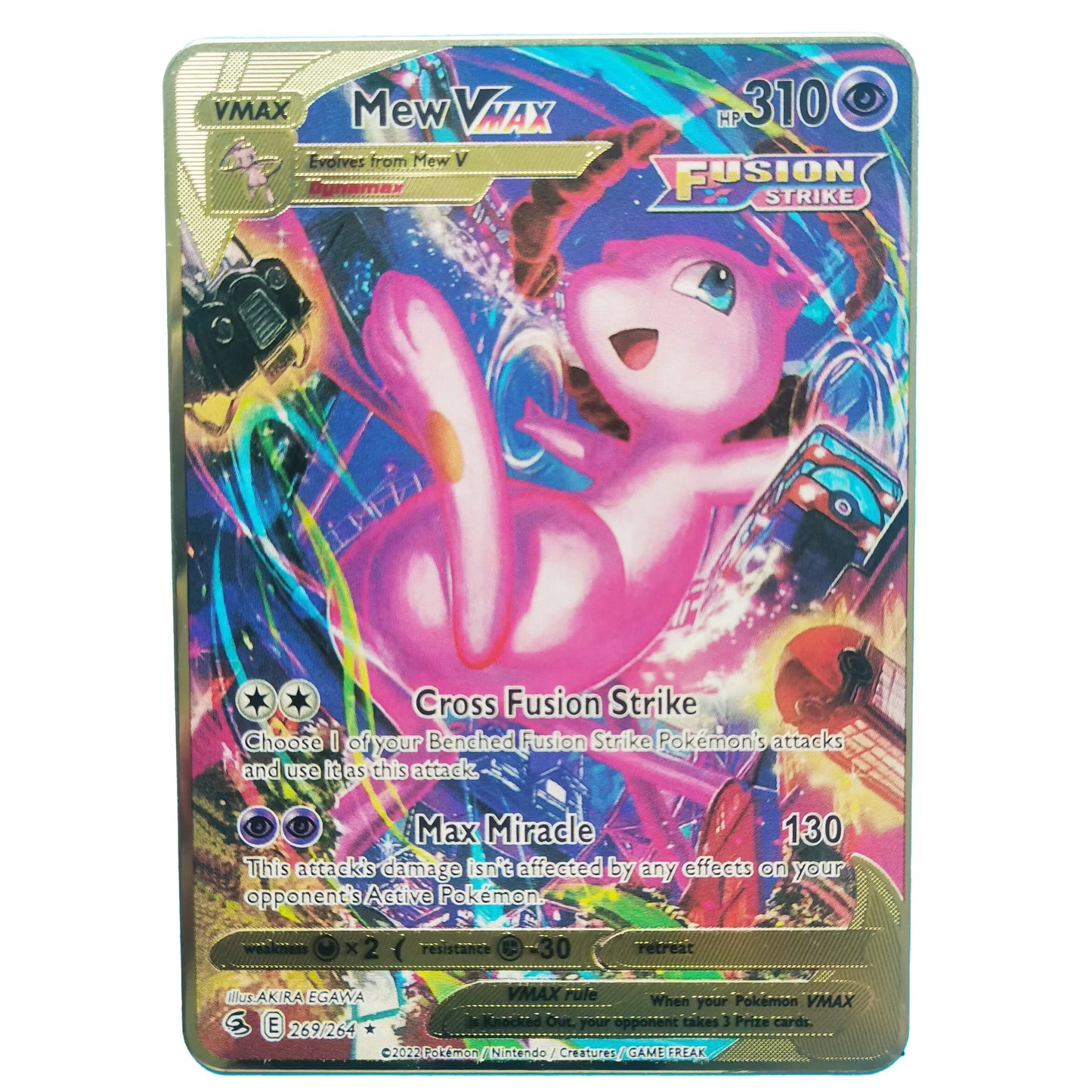 Nouvelle Carte Pokémon Or en métal | Collection Gardiens du Temple d’Or